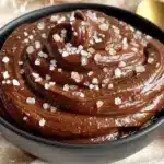 vegan chocolate avocado mousse - featured image