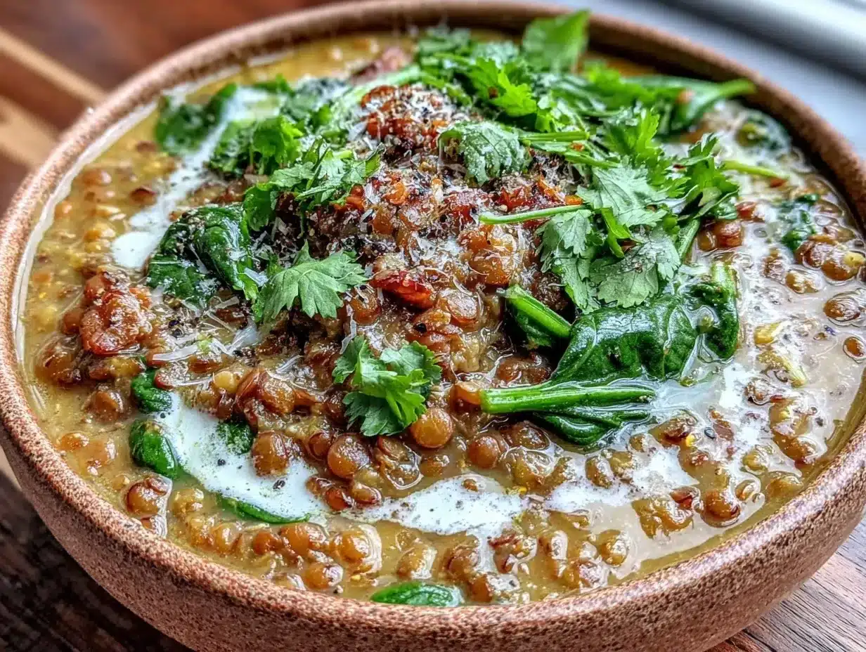 Vegan Coconut Curry Lentil Soup: The Easiest Beginner Recipe 4 vegan coconut curry lentil soup preparation steps