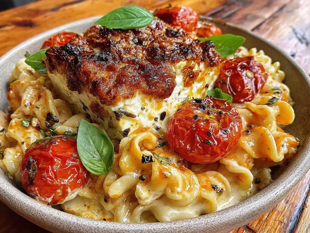Viral Baked Feta Pasta: 3-Ingredient Dinner 4 viral baked feta pasta preparation steps