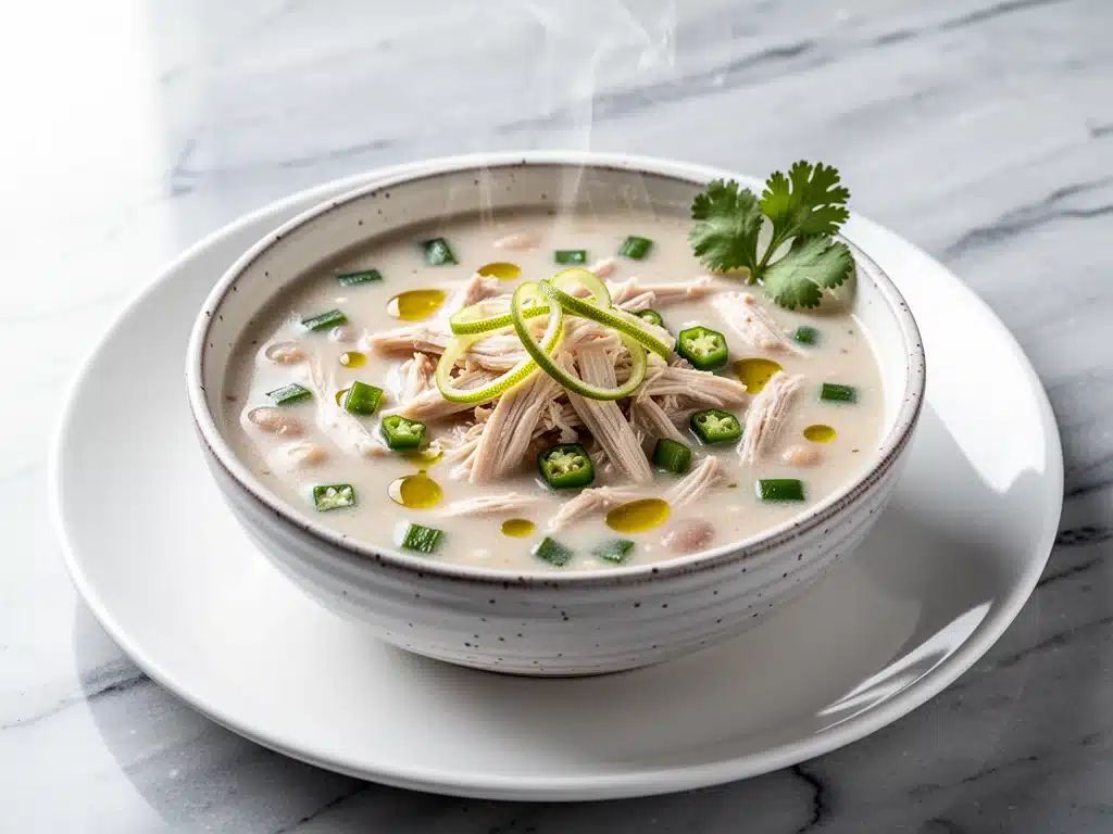 white chicken chili - featured image